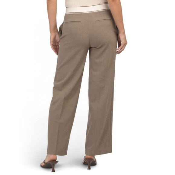 BELLE VERE Maple 4 Way Stretch Pull On Straight Leg Pants - Picture 2 of 2